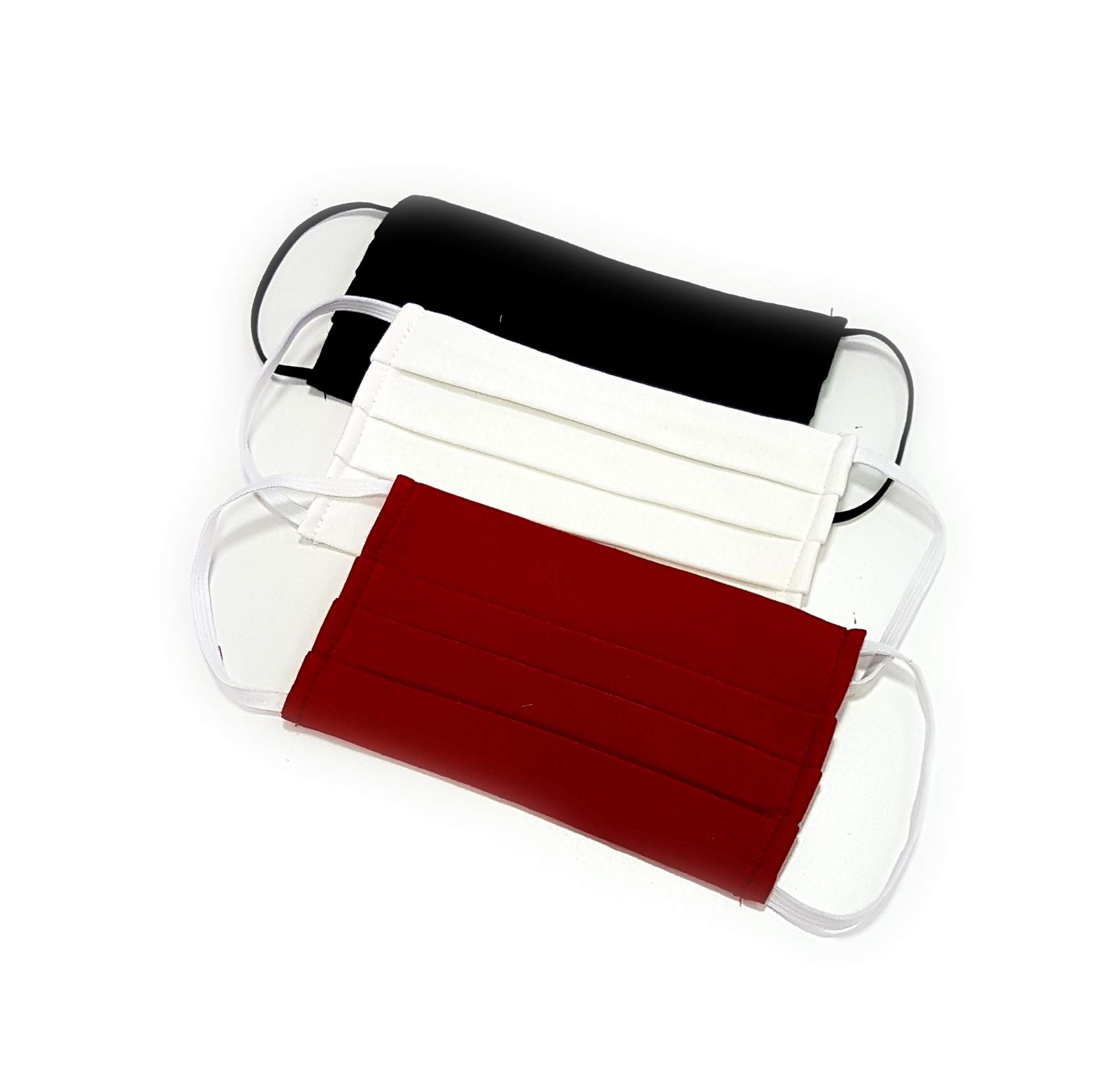 LilindFashion Face Mask, 3-Pack Random Pattern Handmade Cover, Reusable, 100% Cotton