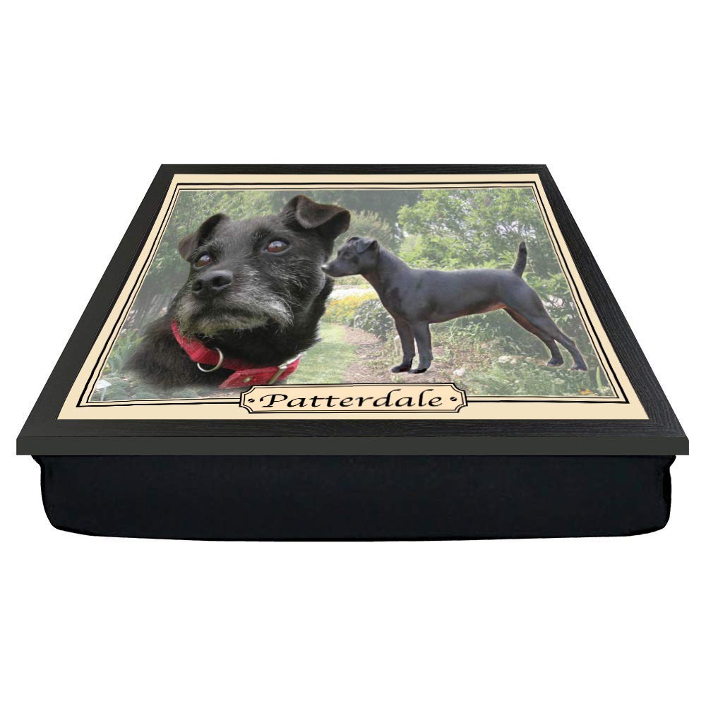Personalised Gift Products Patterdale Dog Breed Gift Lap Tray