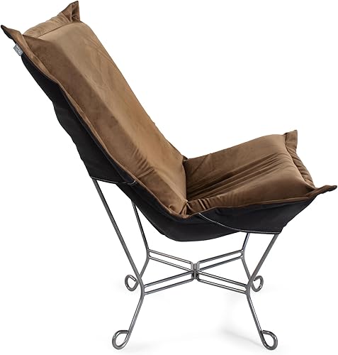 Miniatura 309 de Howard Elliott - Silla de asiento con tapa, asiento alternativo multiusos con marco de titanio, muebles de patio para campamento, hogar, interior y
