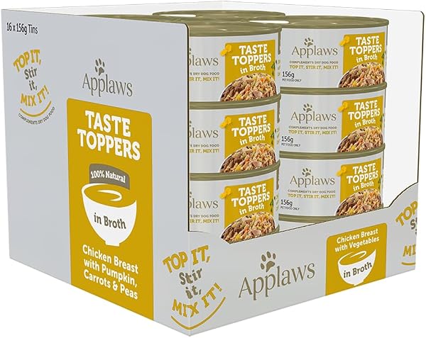 Applaws Natural Wet Dog Food Chicken Breast with Vegetables in Broth