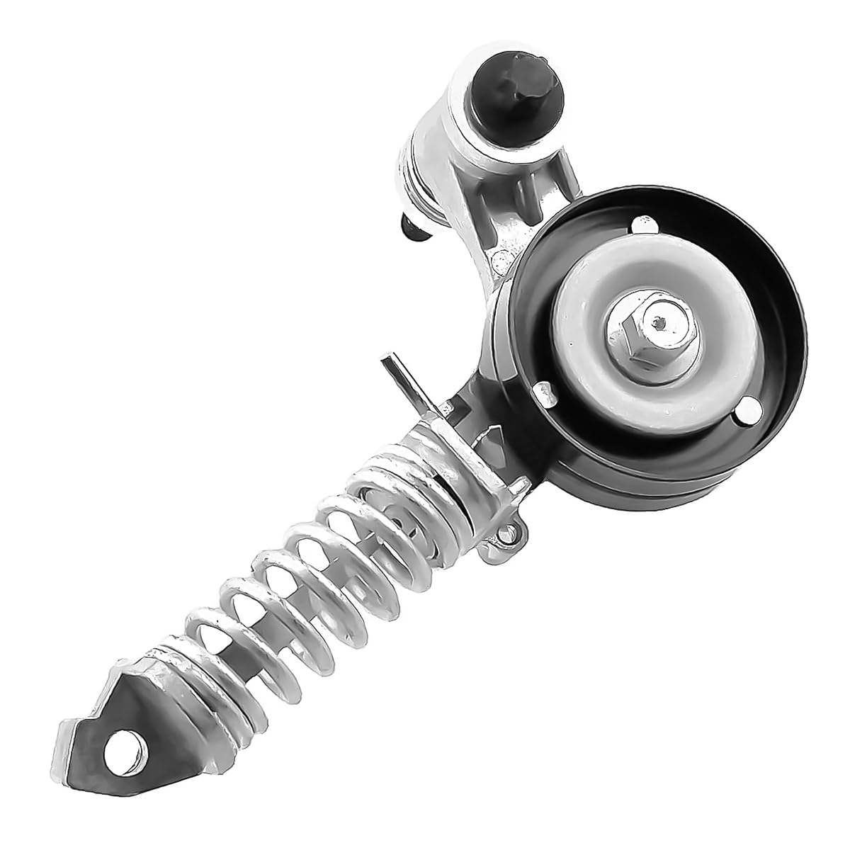Polea tensora Tensor de correa acanalada en V compatible con Astra G H J Corsa B C D E Insignia Meriva Mokka X Zafira Adam Tigra Agila Cascada Combo Aveo Cruze Orlando Trax