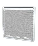 DREXON – Radiateur Mural Électrique 1000W Programmable   Panneau Rayonnant Chauffant   Silencieux   Affichage Digital   Chauffage Intérieur pour Salon Chambre Bureau   Blanc