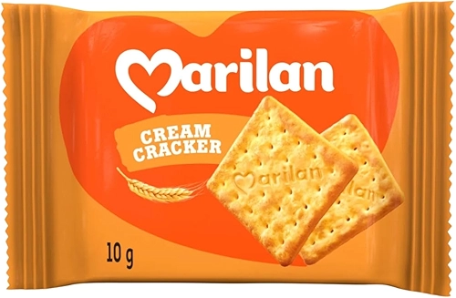 Kit 60 Sachês Biscoito Cream Cracker Marilan 10g