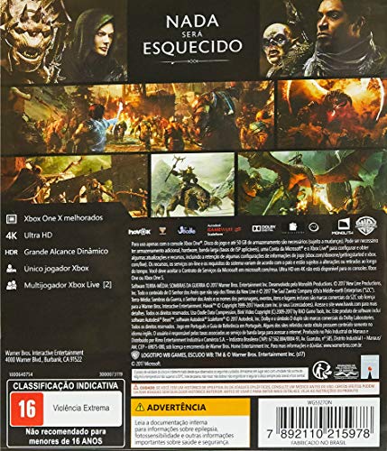 Sombras Da Guerra Br - 2017 - Xbox One