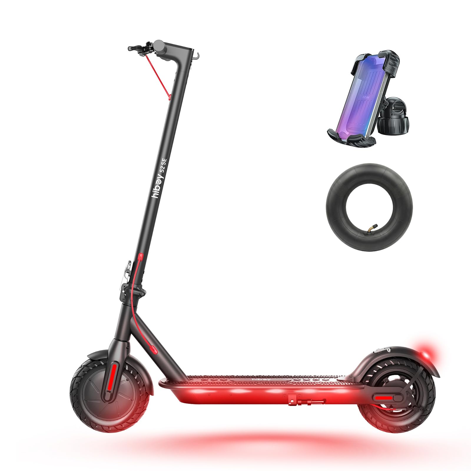 Electric Scooter for Adults, 8.5"–10" Tires, 19 MPH Top Speed, Up to 17–22 Miles Range, Dual Braking System, Commuter Electric Scooter (S2 / S2 SE / S2R Plus)