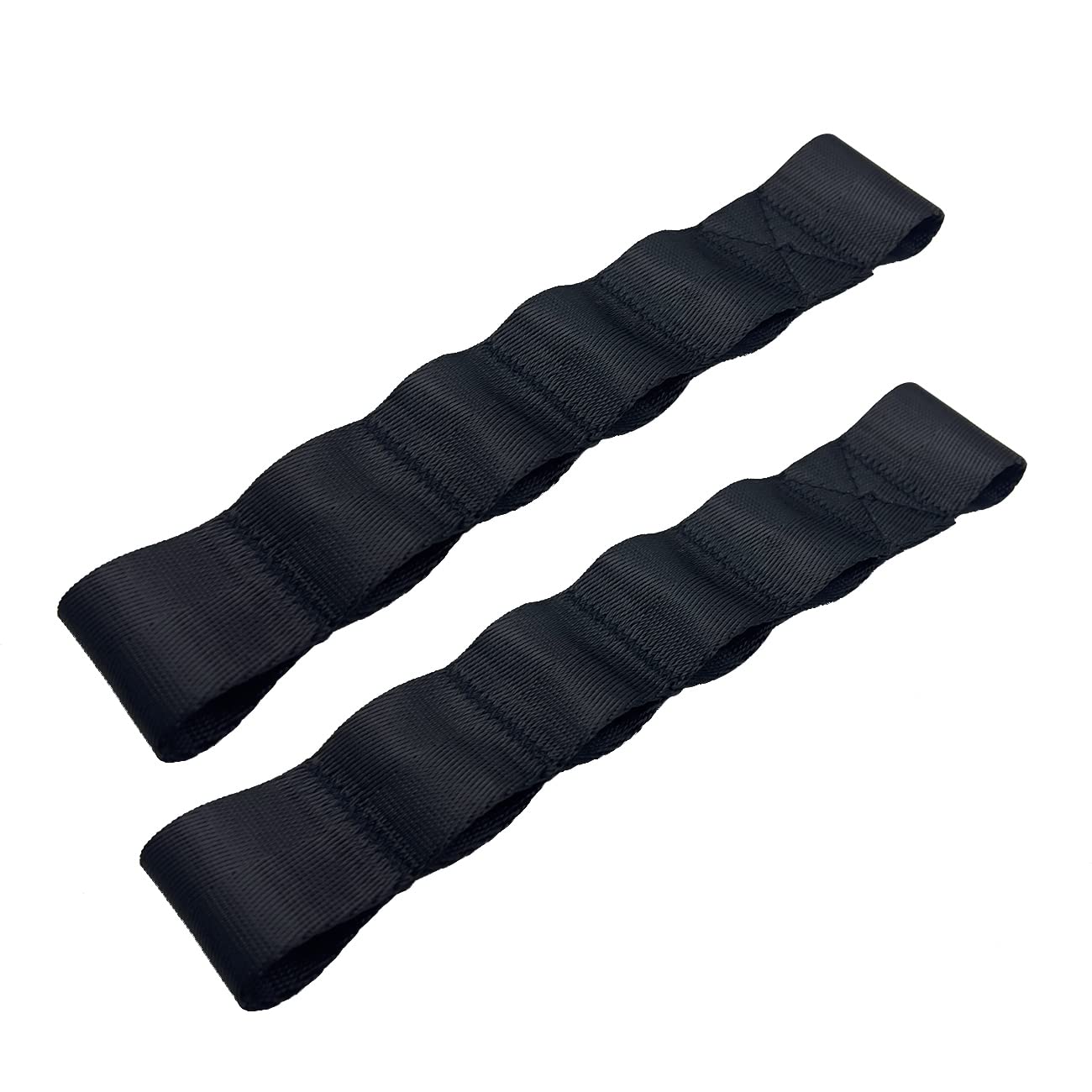Adjustable Door Strap for Jeep Door Check Straps for Jeep Wrangler CJ YJ TJ JK JKU JL JLU Heavy Duty Door Limiting Check Strap,Black(Pack of 2)