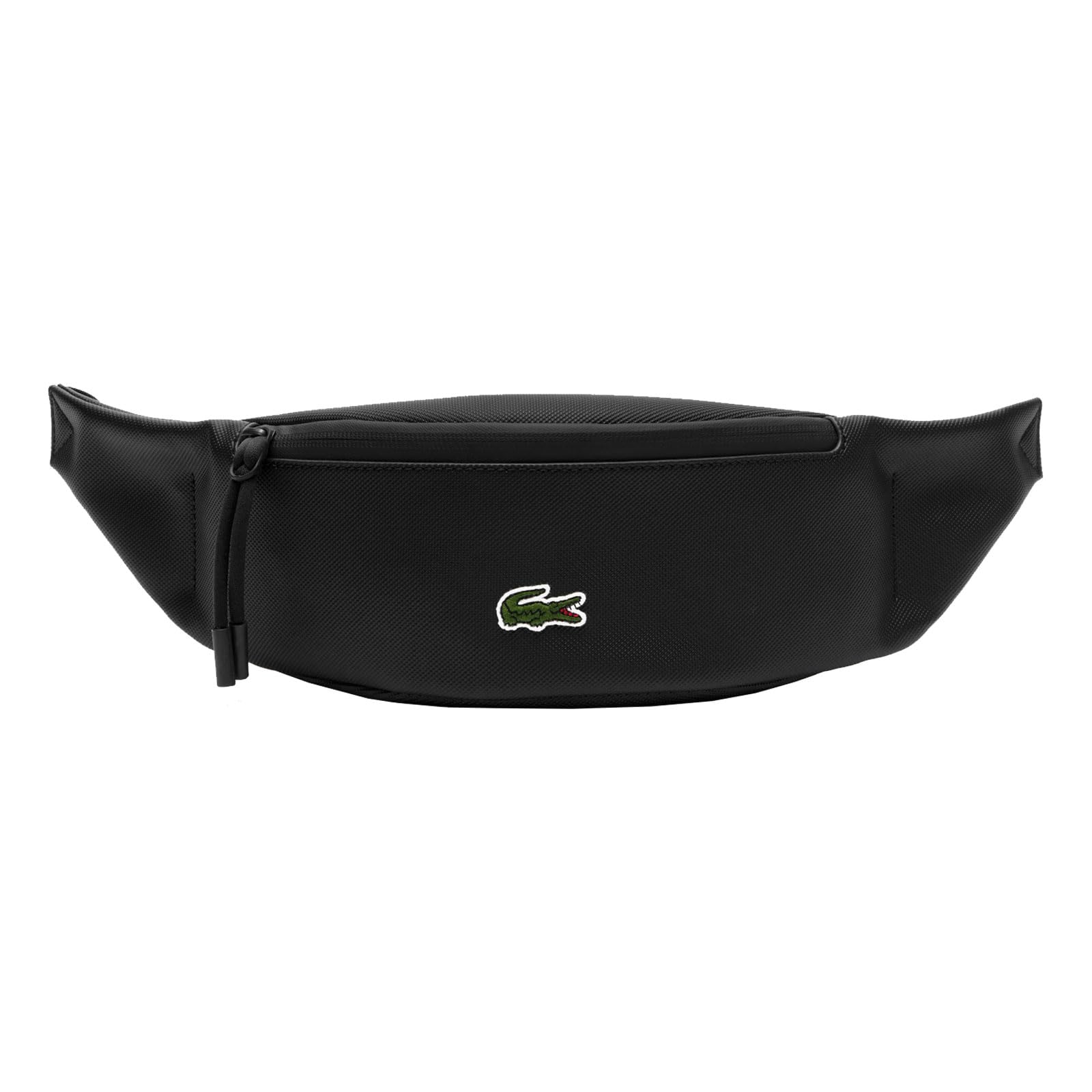 Lacoste Herren Bauchtasche Waist Bag, Freizeittasche,Hüfttasche,Cross-Body,Bag,Noir (P00),Einheitsgröße (One Size)