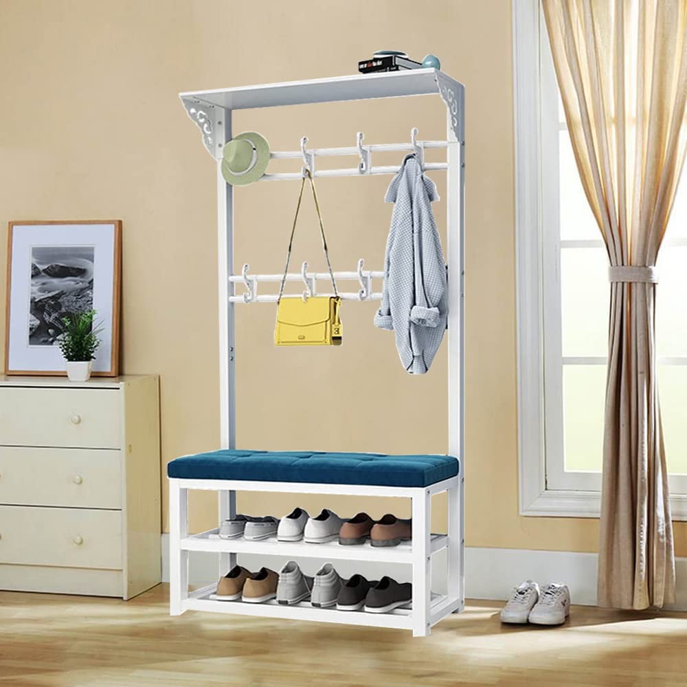 Portemanteau industriel pour organiser le salon et simplifier le quotidien