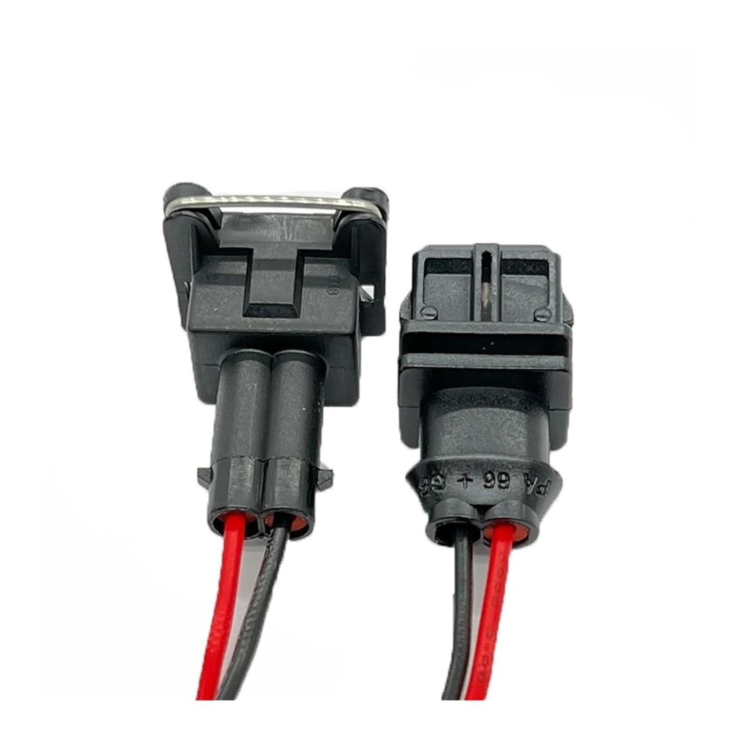 1 Pc 2 Pin Car Water Temperature Sensor Fuel Injector Ignition Coil Plug Waterproof Connector Wiring Harness 368354-1 1928402448(2P Male,10 Pcs)