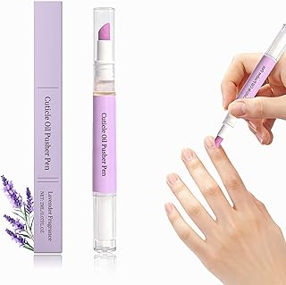 Ceramic Cuticle Pusher Oil Pen Cuticle Remover Gently Nourishes Nails for Hangnails, Dry & Damaged Nails, Moisturize Strengthen Brighten 2ml