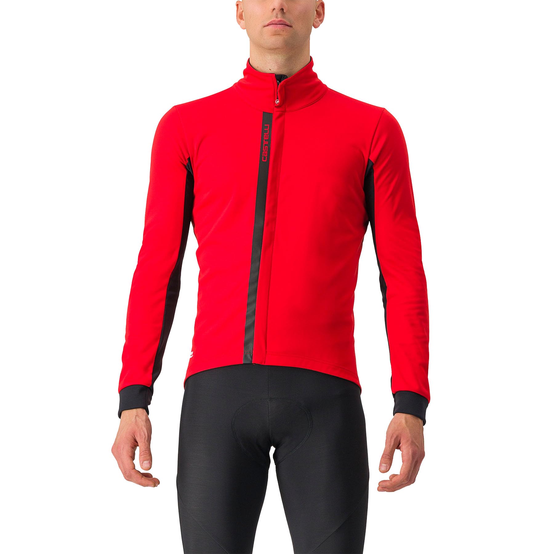 CASTELLI 4523508-023 ENTRATA JACKET Jacket Unisex RED/BLACK LIGHT BLACK Size L