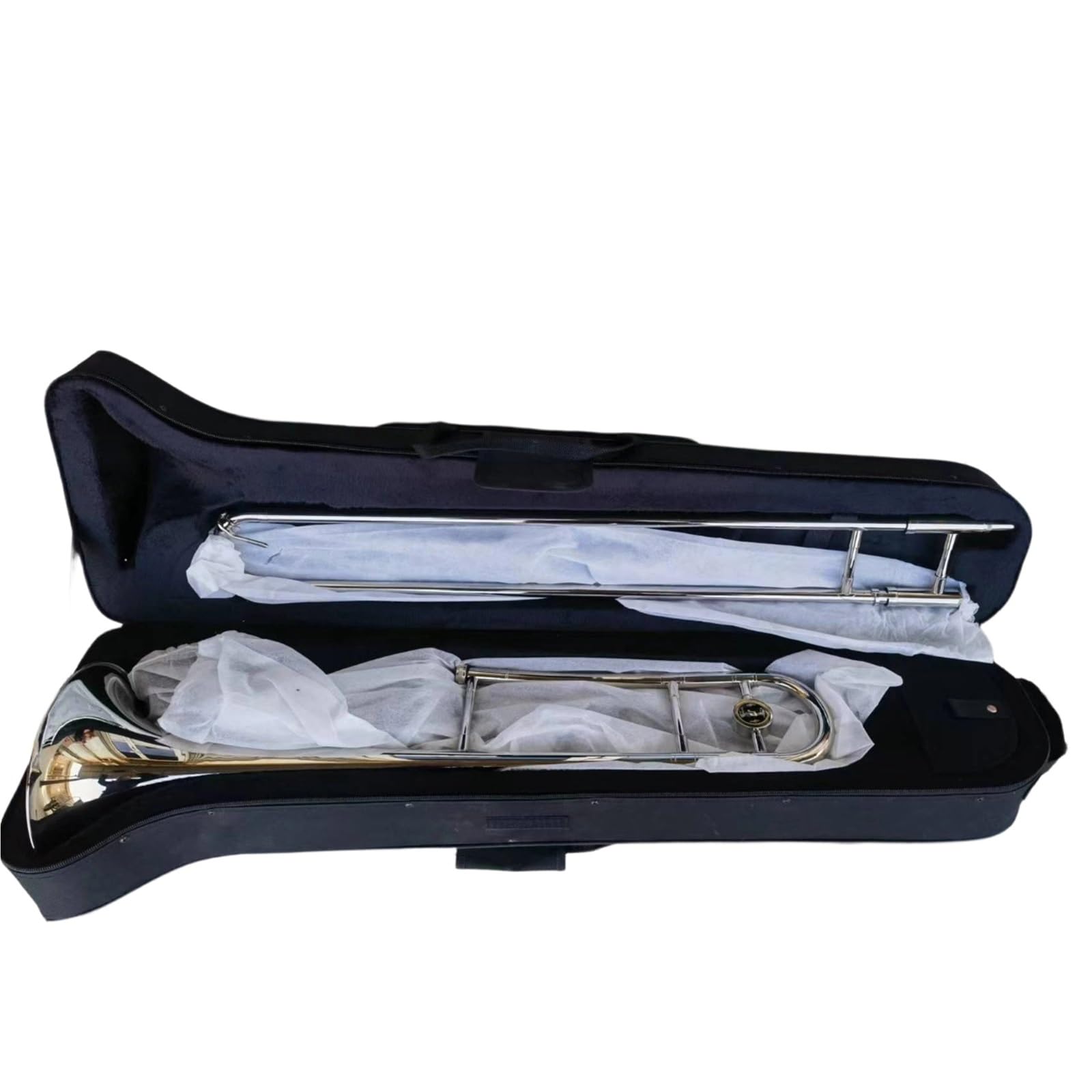 Instrumentos De Trombón Tipo De Interpretación De Instrumento Musical Trombón Alto En Si Bemol Para Adultos(Silver)