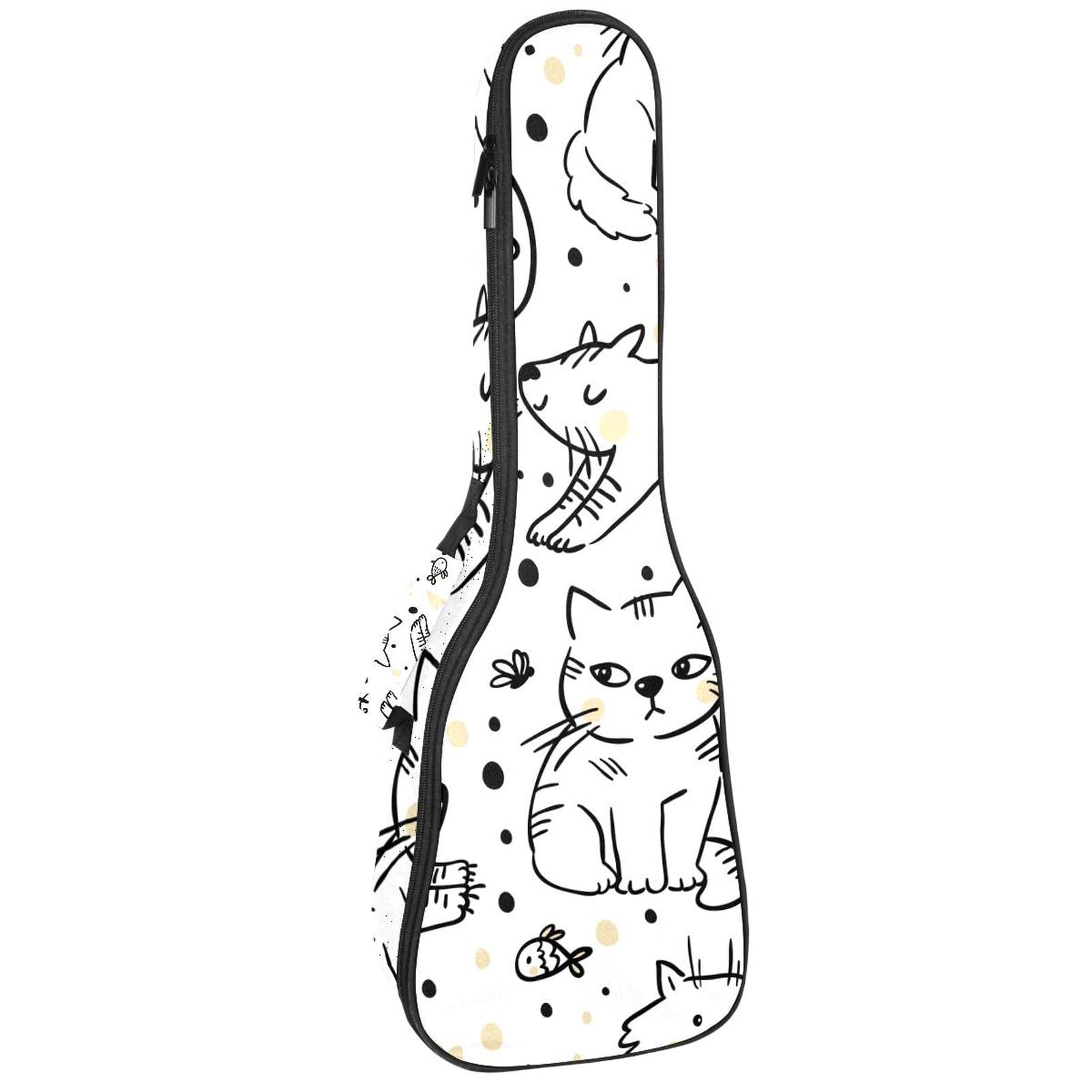 Sac de rangement pour ukulélé robuste antichoc pour protéger des rayures - 7
