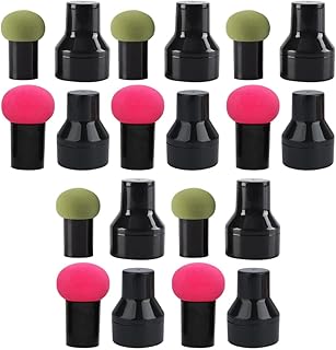 Luxshiny 10 Sets Mushroom Head Makeup Sponges...