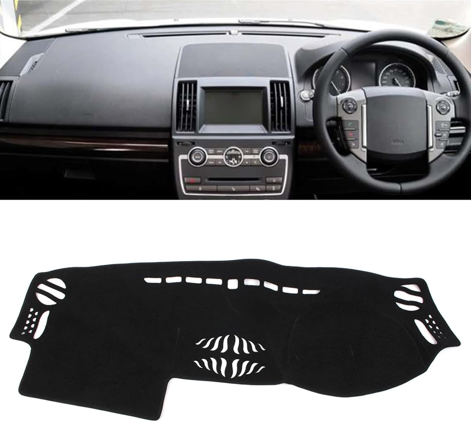 Dashboard Cover Dash Mat for Land Rover LR2 Freelander 2 L359 2007-2014 Dashboard Cover Mat Sun Shade Protect Carpet Anti-Glare