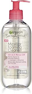 Garnier SkinActive Micellar Köpüklü Yüz Yıkama, Tüm Cilt Tipleri İçin, 6.7 fl oz