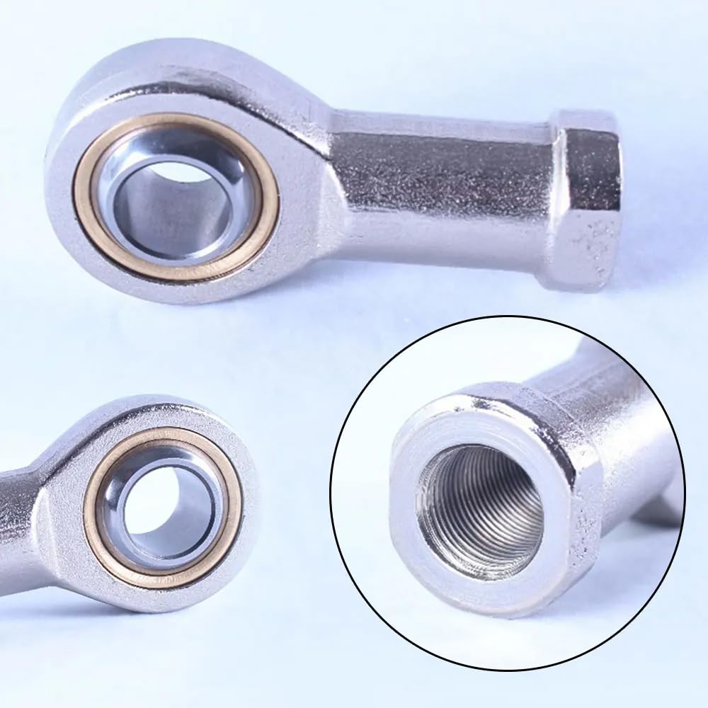 ロッドエンドベアリング、2個 SI16T/K M16*2.0 PTFE 複合素材 メススレッド 【トライ】 ロッドエンド ジ