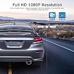 Caméra de tableau ORSKEY 1080P Full HD, enregistreur vidéo de tableau de bord pour voitures, caméra de tableau avec angle large de 170°, WDR et écran LCD de 3,0 po, vision nocturne, capteur G