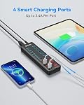 Powered USB 3.0 Hub, WENTER 11-Port USB Data Hub Splitter with Individual On/Off Switches and 12V/3A Power Adapter for MacBook,Mac Pro/Mini and More(7 USB3.0 Ports + 4 Charging Ports)