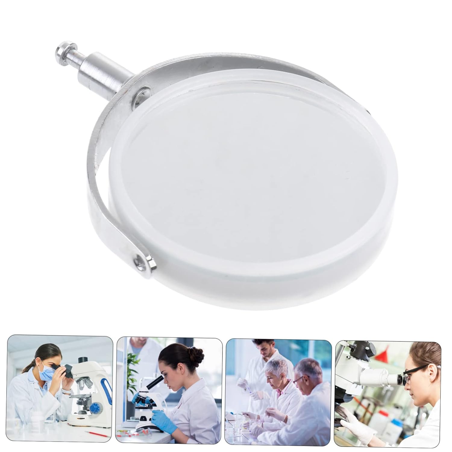 1pc Optical Condenser Reflector Mirror for Microscope Optical Instrument Accessory Bracket Easy to Replace Old Parts Safe Material