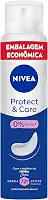 NIVEA Desodorante Aerossol Protect & Care 200ml - O equilíbrio perfeito entre proteção e cuidado para as suas axilas
