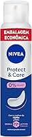 NIVEA Desodorante Antitranspirante Aerossol Protect & Care 200ml, Proteção 72h, Cuidado Suave, Axilas Protegidas