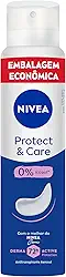 NIVEA Desodorante Aerossol Protect & Care 200ml - O equilíbrio perfeito entre proteção e cuidado para as suas axilas