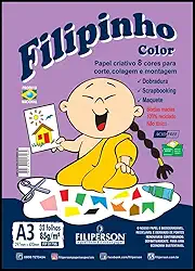 Bloco Para Educacao Artistica Filpin Criat 8Cor A3 85G 32F Pacote 111113