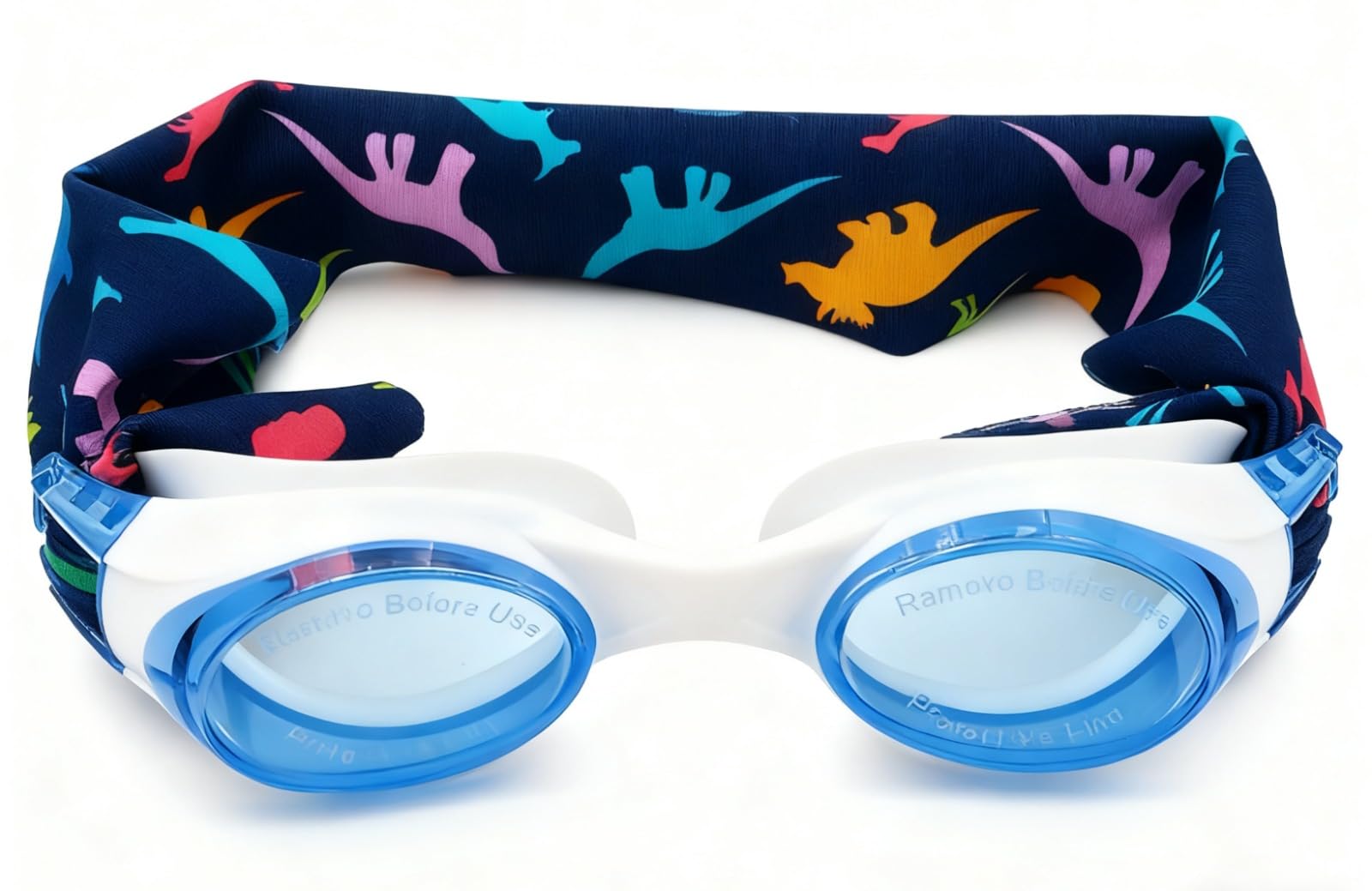 DOLFY Lunettes Piscine Enfant Fille Garçon 3-12 Ans Anti-Buée Étanches Protection UV