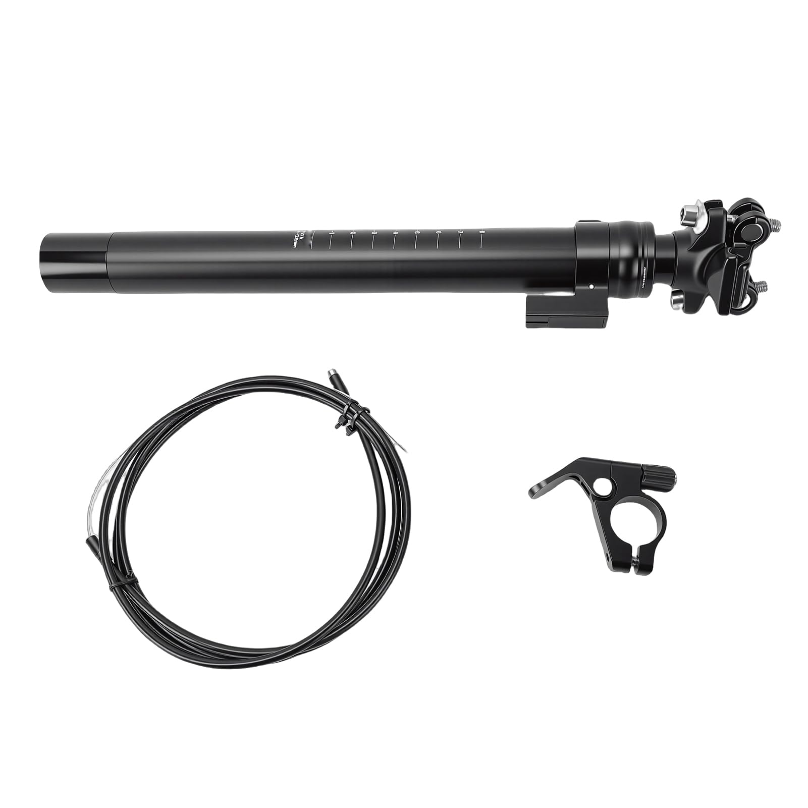 Sztyca Rowerowa z Aluminium, Skok 125 Mm, do Roweru