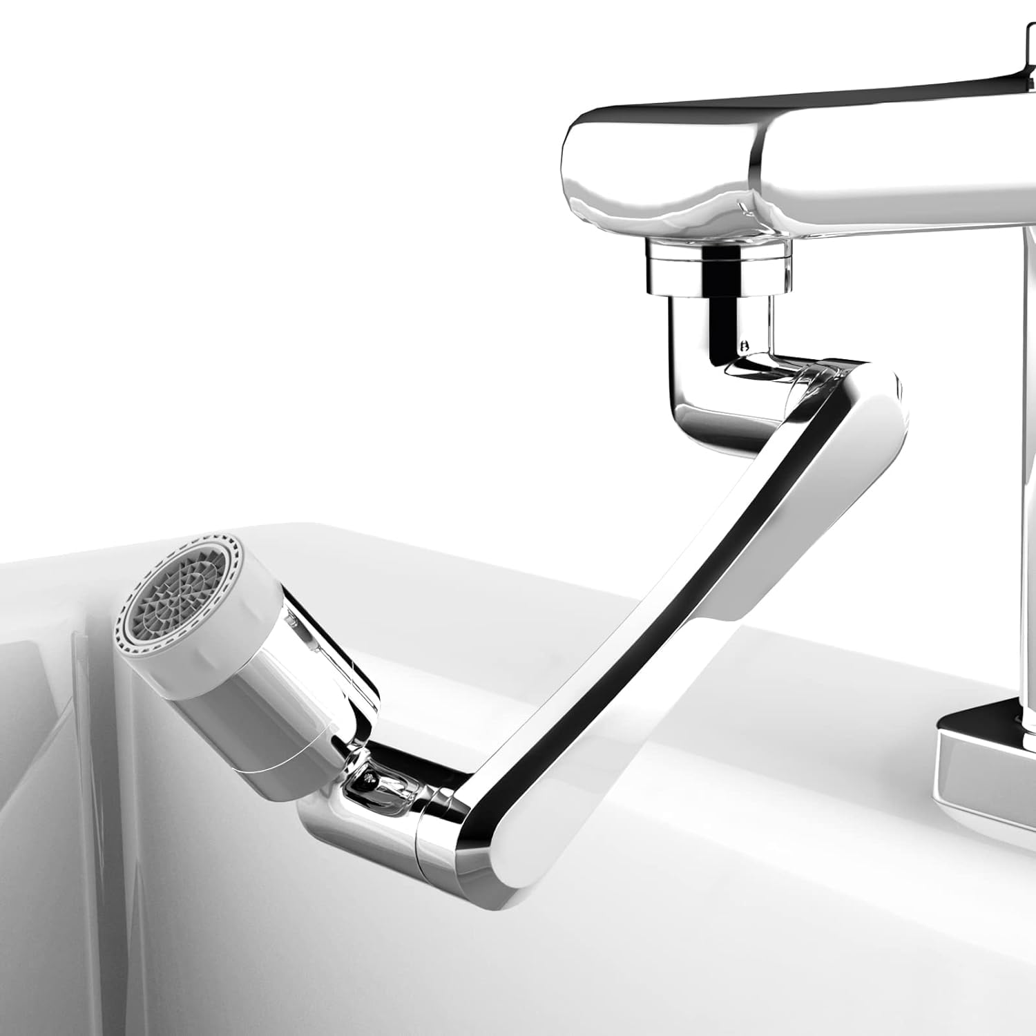 AUM Universal Rotating Kitchen Faucet Extender with 2 Mode Splash Filter, 1080 Degrees Rotation, 4 Layer Filter (B0D33RSMTM) Amazon Price History, Amazon Price Tracker