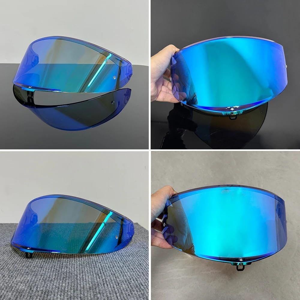 Visière de casque AGV K6 K6S haute performance avec écran Deep Blue