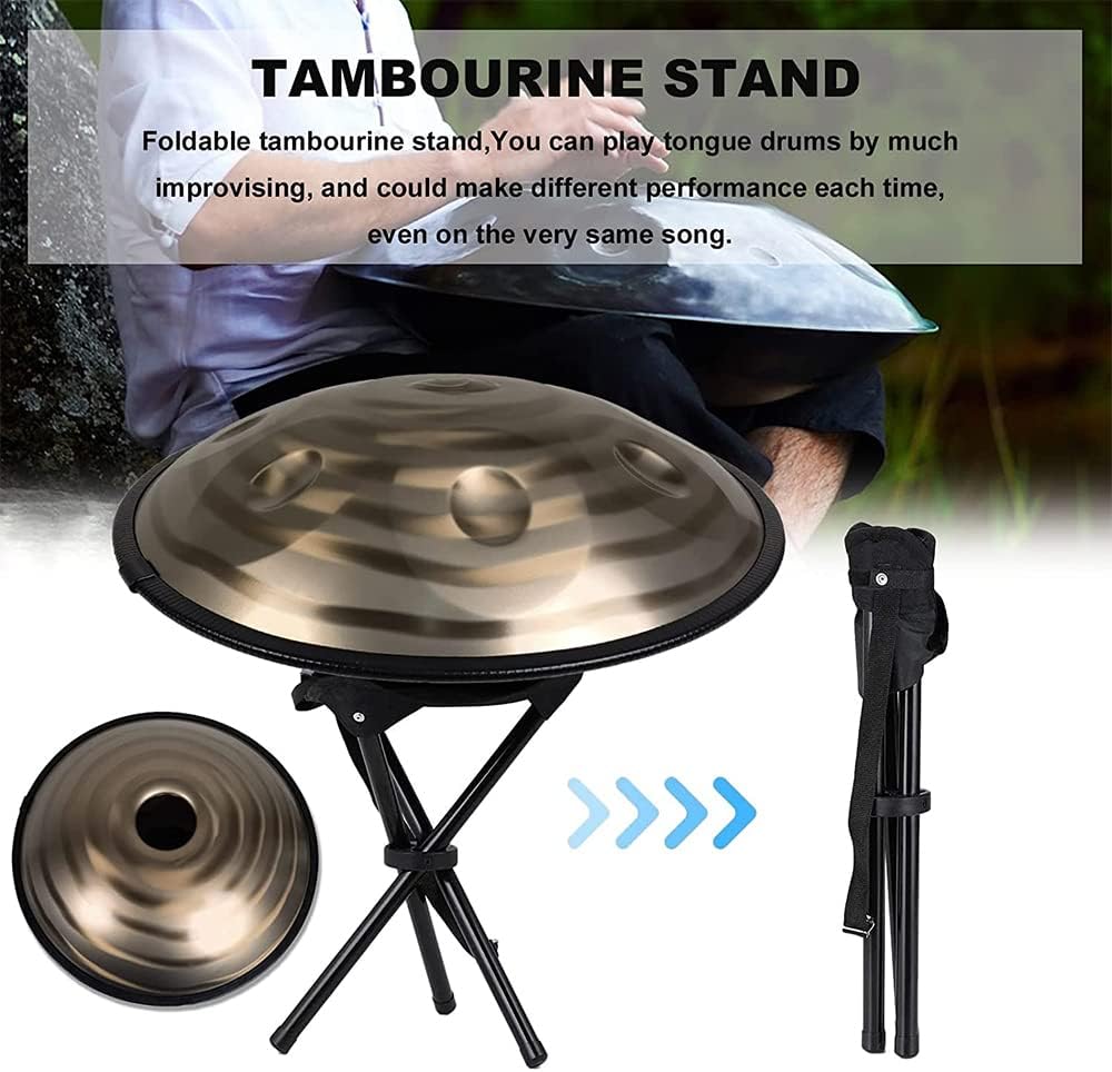 440Hz 9ノート ハンドパン スティールパン スチールドラム ハンド