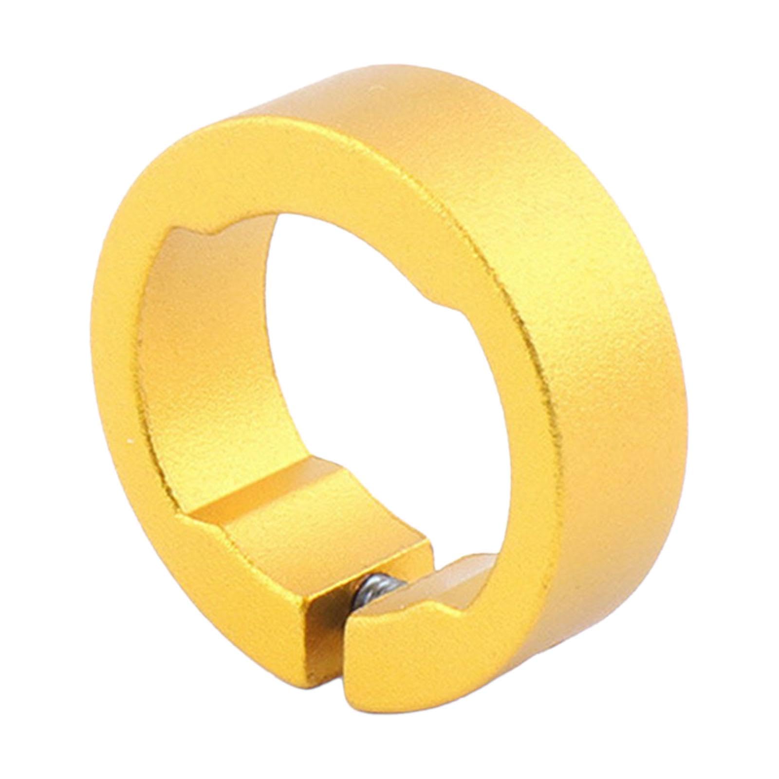 CALANDIS™ Bicycle Handlebar End Caps Bike Lock on Clamp Loop Bike Grips Lock Loop Gold | Handlebar Grips Tape Pads | Bicycle Components Parts | Cycling-image-27