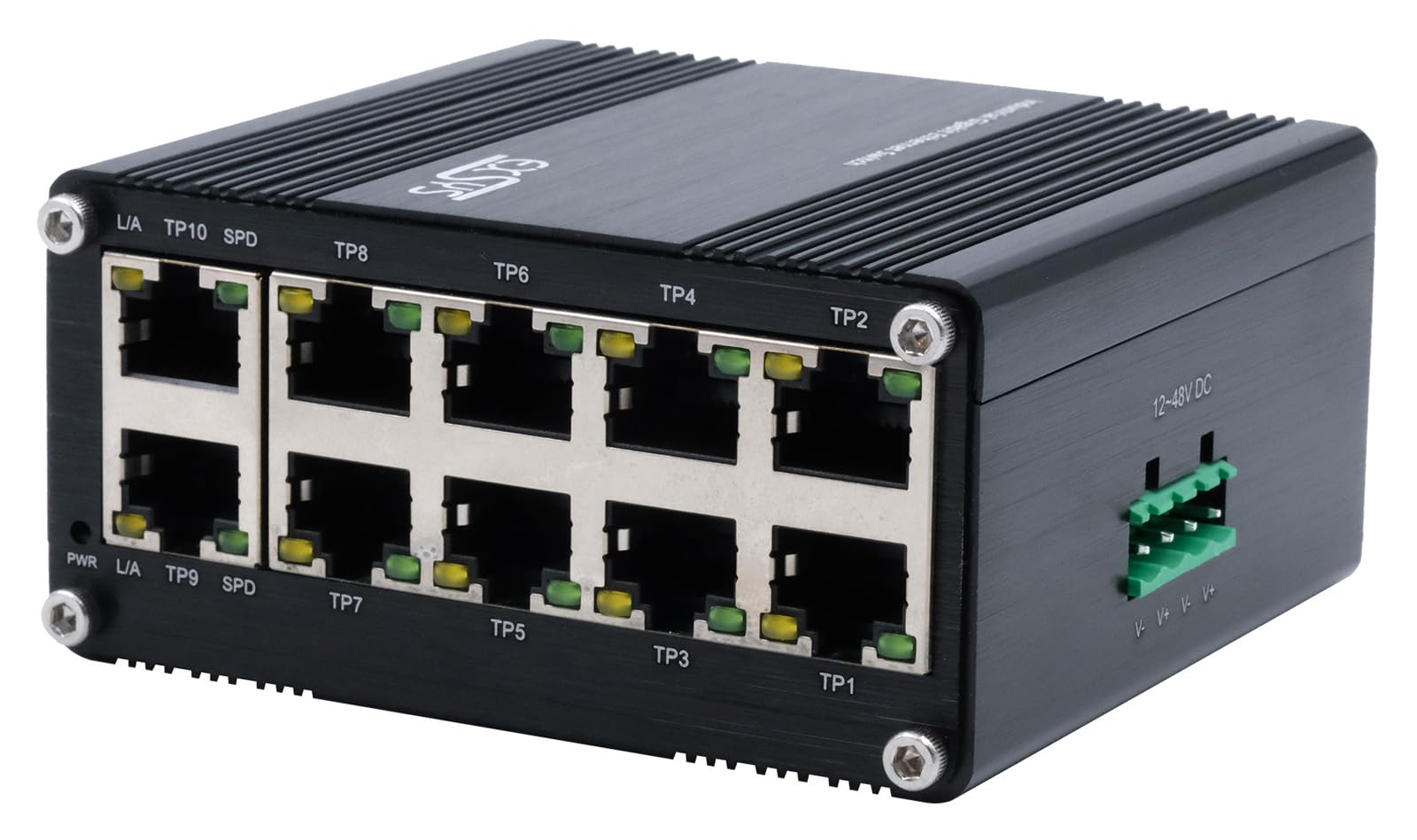 Exsys EX-62025 10-Port Ind. Ethernet Switch