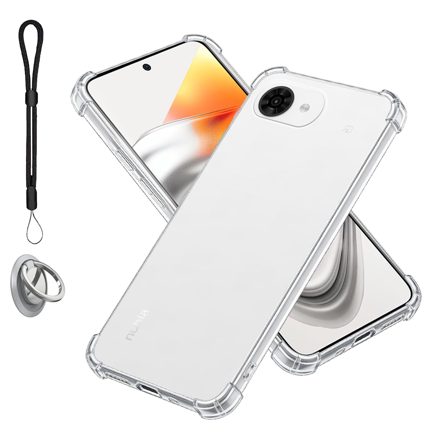 Amazon.co.jp: ZTE nubiaS2 Lite / S2R (Z6305R) 5G 用 ケース 保護