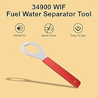 Vista 2 de Llave de filtro de combustible, llave de sensor de agua para camiones Dodge Ram 2013-2017 con 6.7 CUMMINS, herramienta separadora de agua