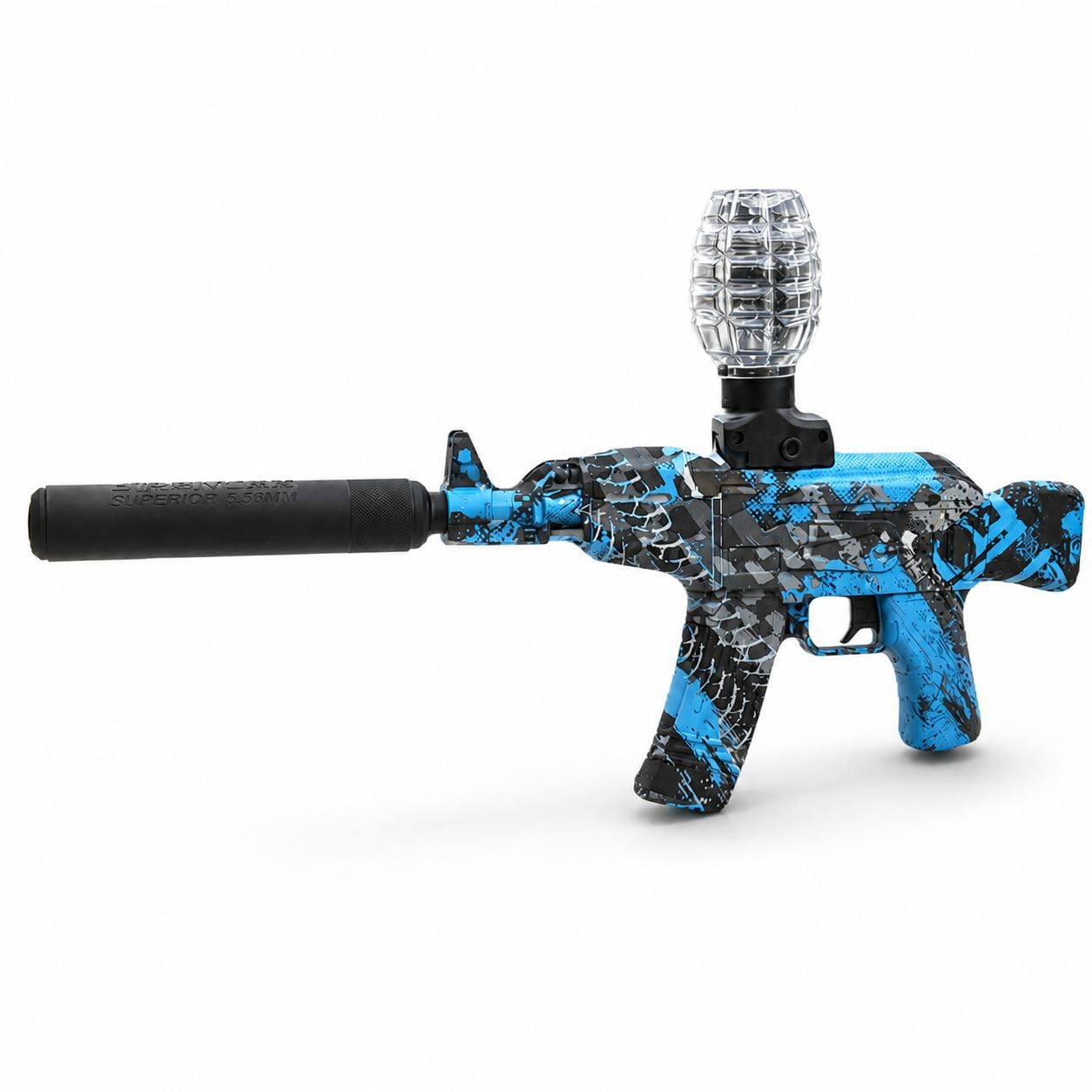 Buy Dropsiq Tactical Gel Blaster Toy Gun (Blue) with Hopper