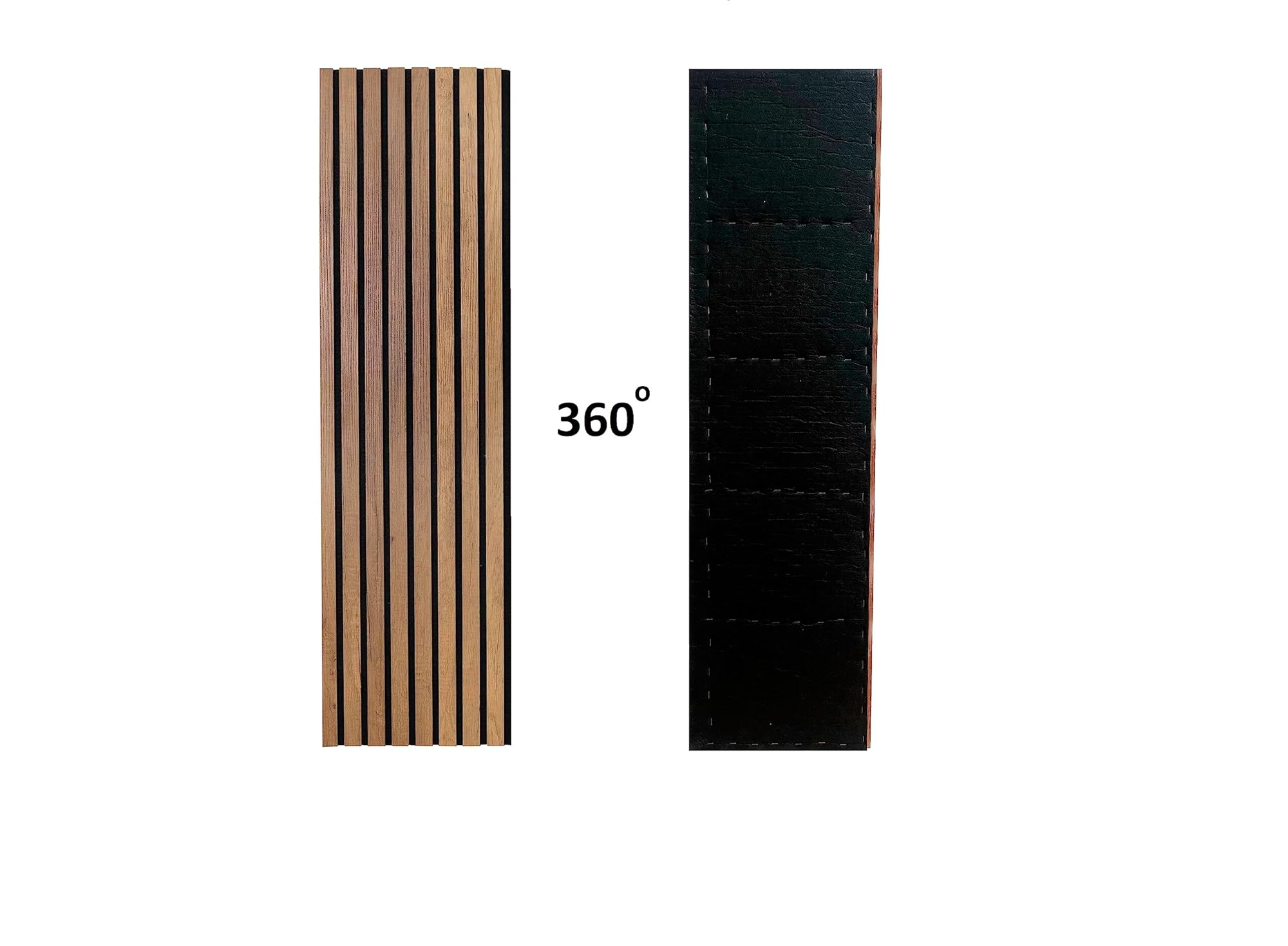 Grace Baltic Paneles de pared de MDF con paneles acústicos, decoración de pared interior, tatuajes murales, material MDF 3D, 0,42 m2, pieza 120 x 35 x 1.5 cm, grosor de 1.5 cm