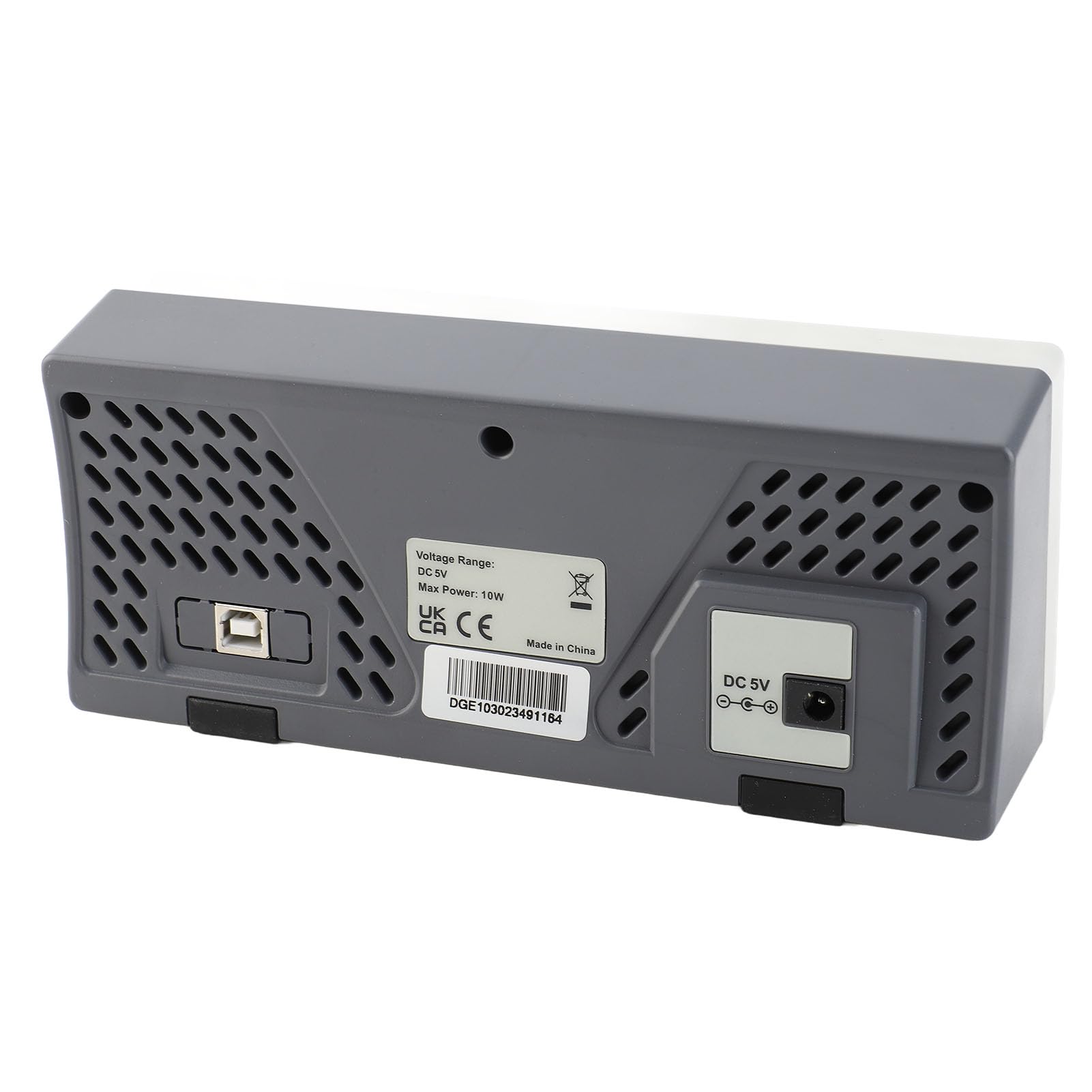 Fafeicy Generador de Forma de Onda Arbitraria de 30MHz 125MSa/s de un Canal con Pantalla LCD de 3,6 Pulgadas 14Bit 8K Puntos para Prueba de Educación de Laboratorio (Enchufe de la UE)