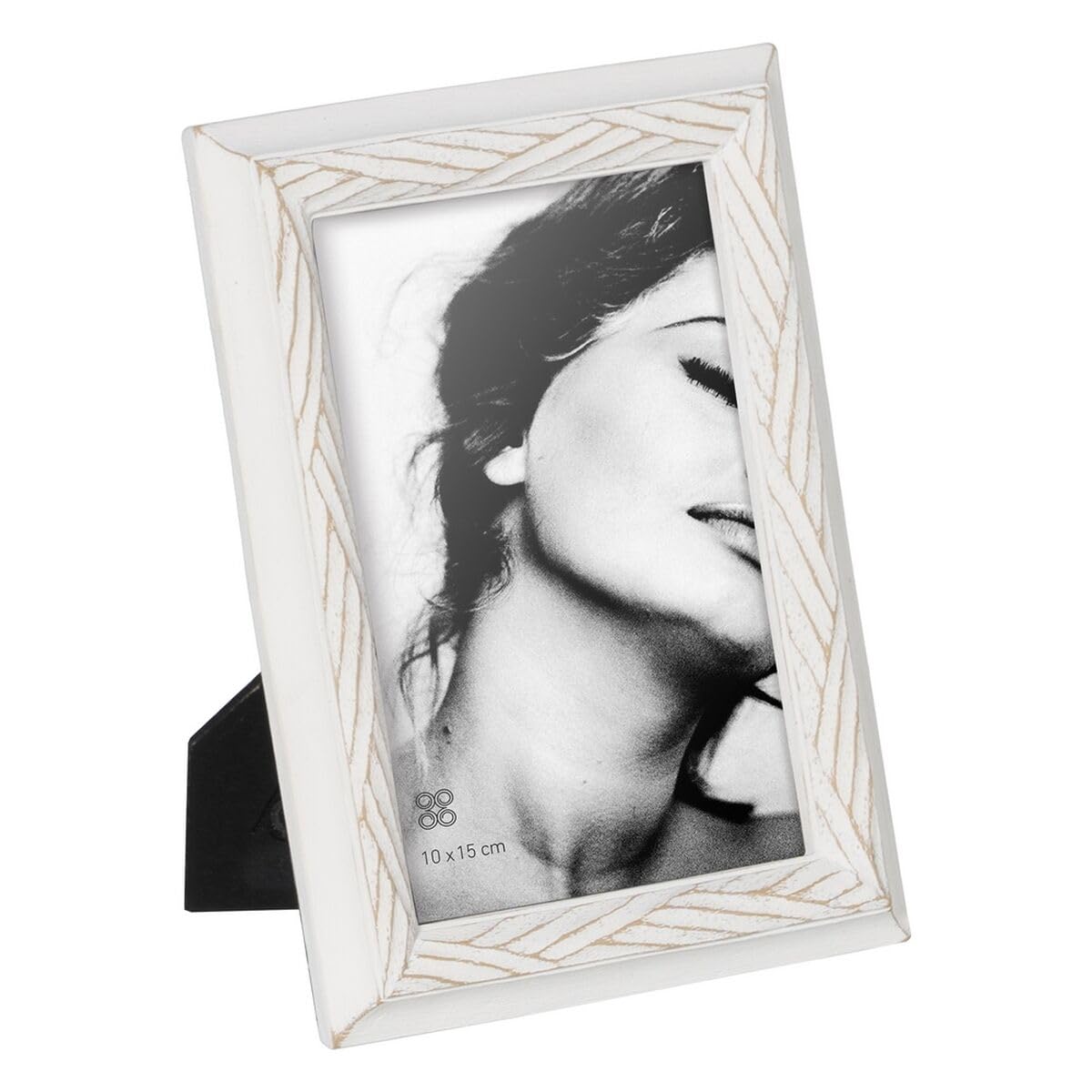 BigBuy Home Picture Frame White Polyresin 13.5 x 2.5 x 18.5 cm