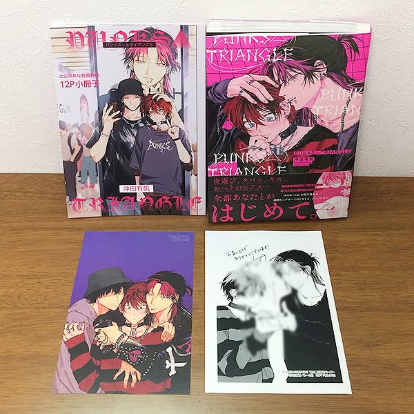 Amazon.co.jp: PUNKS△TRIANGLEとらのあな限定版小冊子特典イラスト