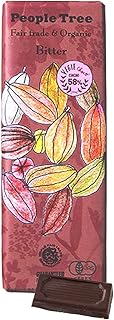 Amazon | ピープルツリー オーガニック フェアトレードチョコ ビター 50g | ピープルツリー | チョコレート 通販