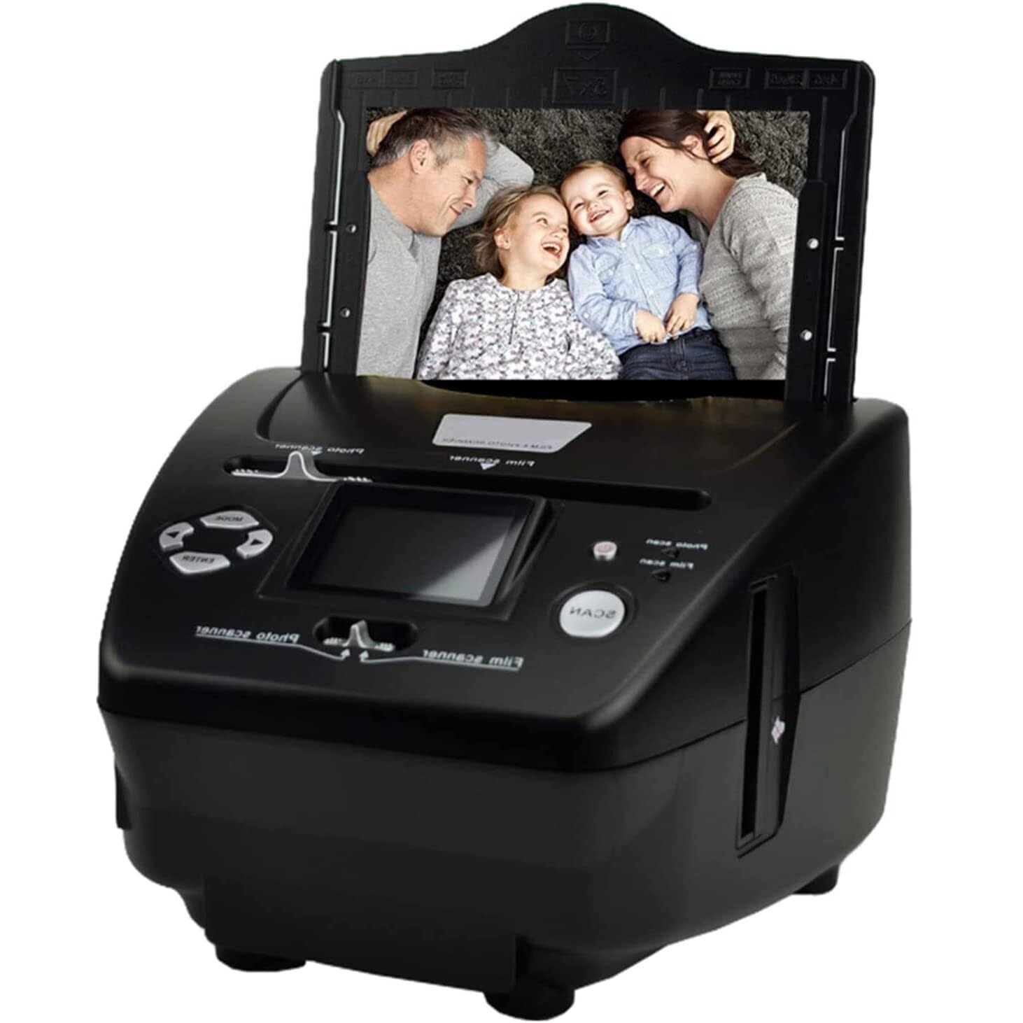 Film Slide Scanner, Slide viewer/Negative Scanner for Different Types of Films and Slides, Convert 35mm 135 110 126/slides/negatives