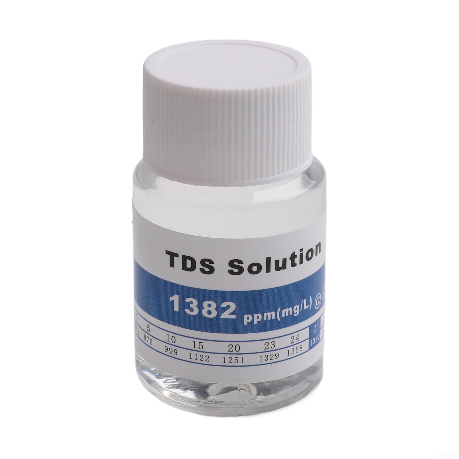 Soluzione di calibrazione del pH accurata e affidabile, conducibilità 12 88 mScm, dimensioni 25 ml (1382 ppm)