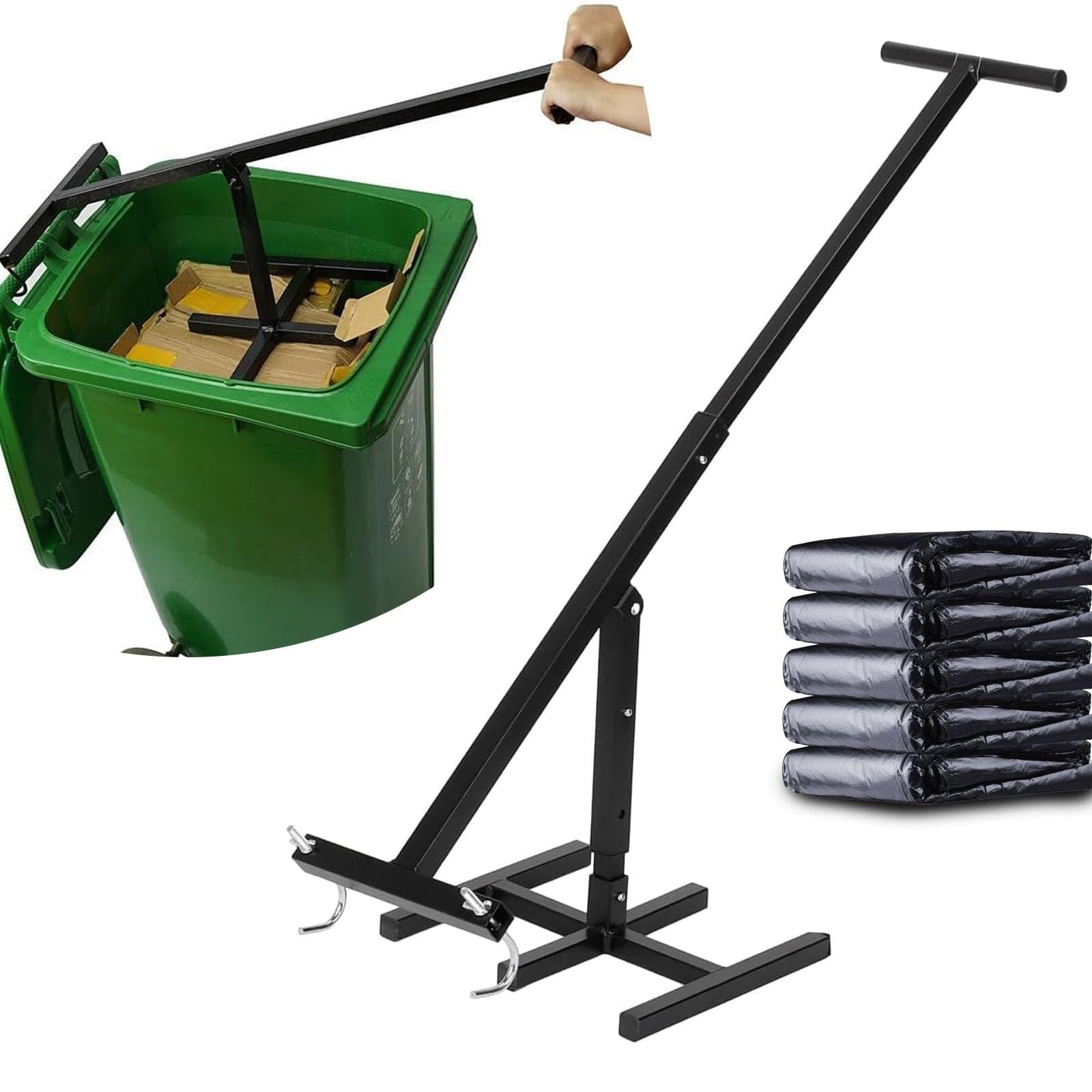 Compactador de basura manual, compactador de basura Squash it Wastemat, triturador de basura, triturador de basura Waste Mate, compactador de basura portátil Compactador de basura manual para cocina