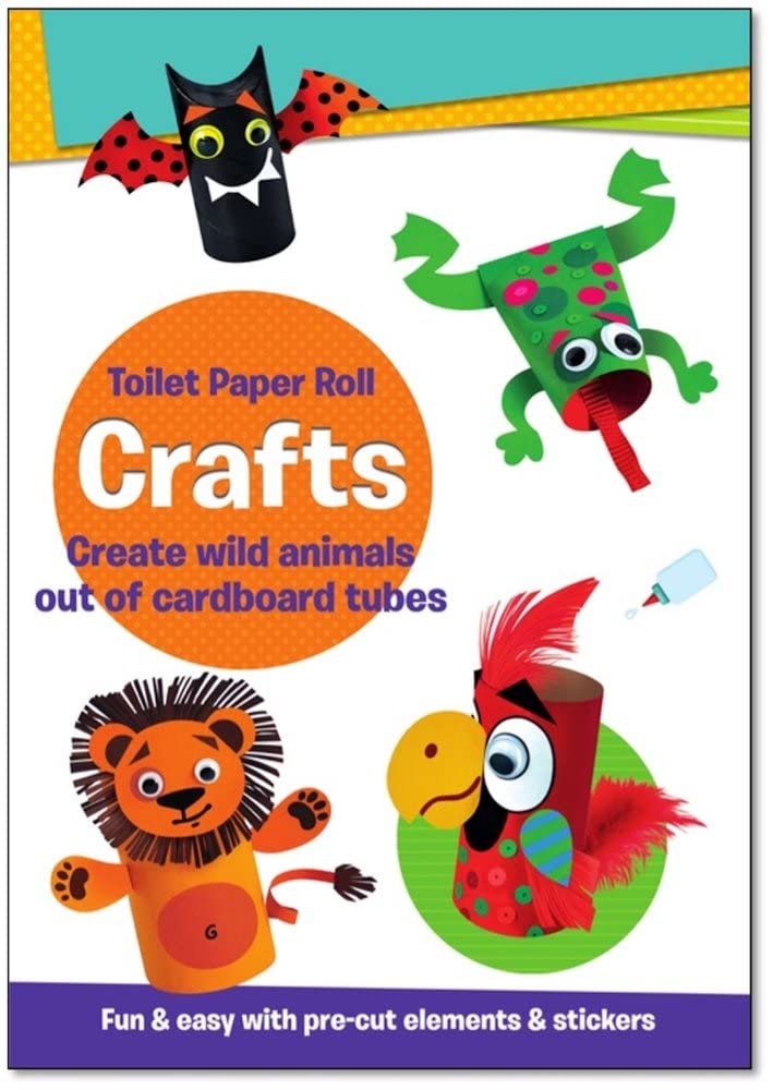 Toilet Paper Roll Crafts Create Wild Animals out of cardboard tubes (Toilet Paper Roll Crafts for Children)