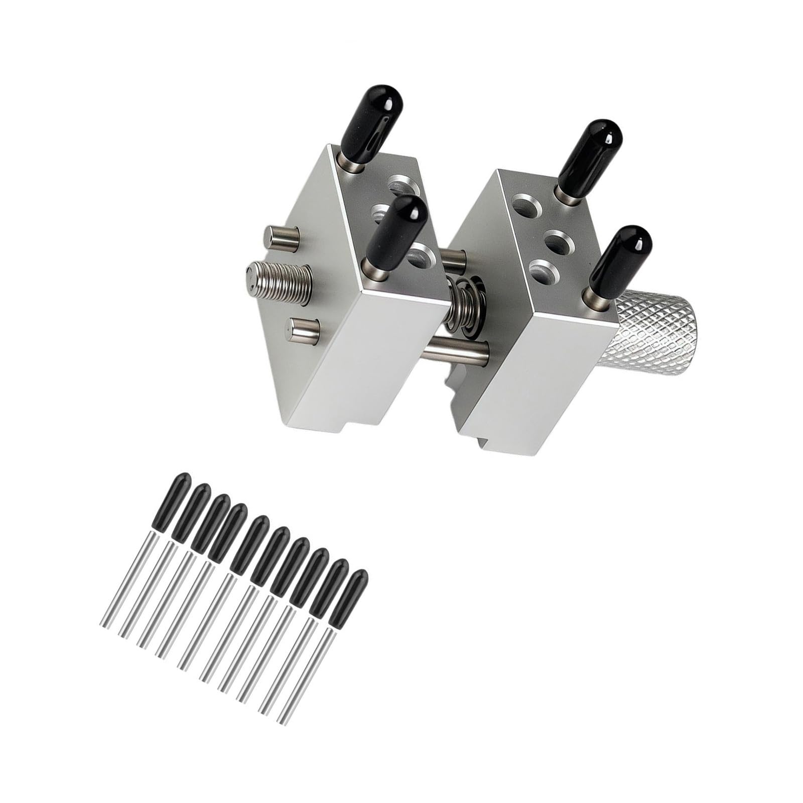 Netbiio Angle Adjustable Multi-Purpose Metal Miniature Clamp Tool, Sturdy Metal Clamp For Model Makers Enthusiasts And Technicians