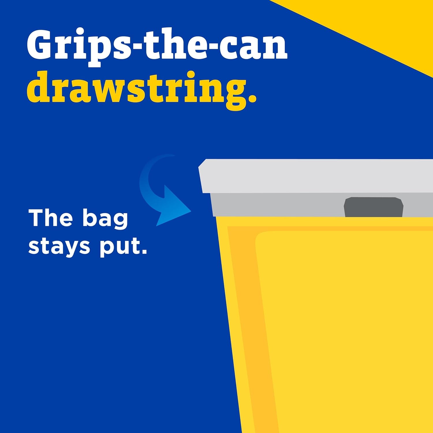 CloroxPro Glad ForceFlex 13 Gallon Tall Kitchen Drawstring Trash Bags, 100 Ct (Package May Vary)