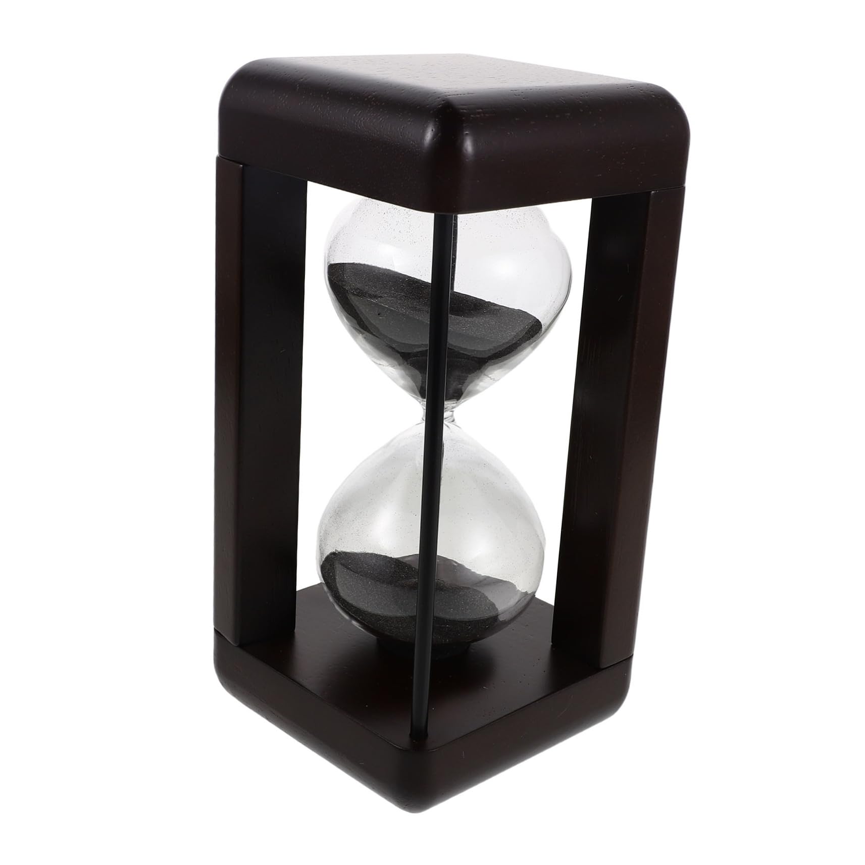 Sablier décoratif vintage en verre idéal comme cadeau de bureau raffiné
